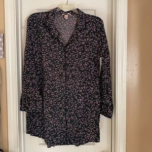 Victoria’s Secret button up night gown